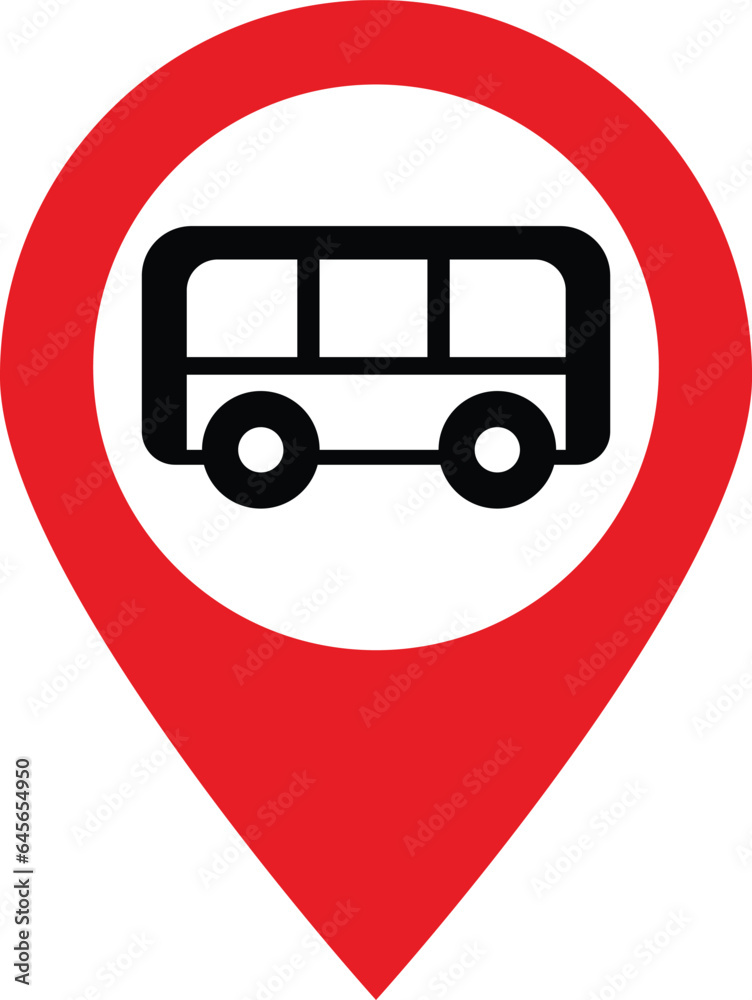 bus stop sign vector bus stop sign vector