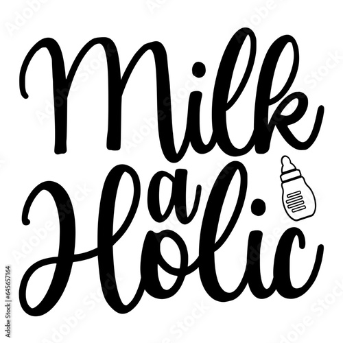 Milk A Holic Svg photo