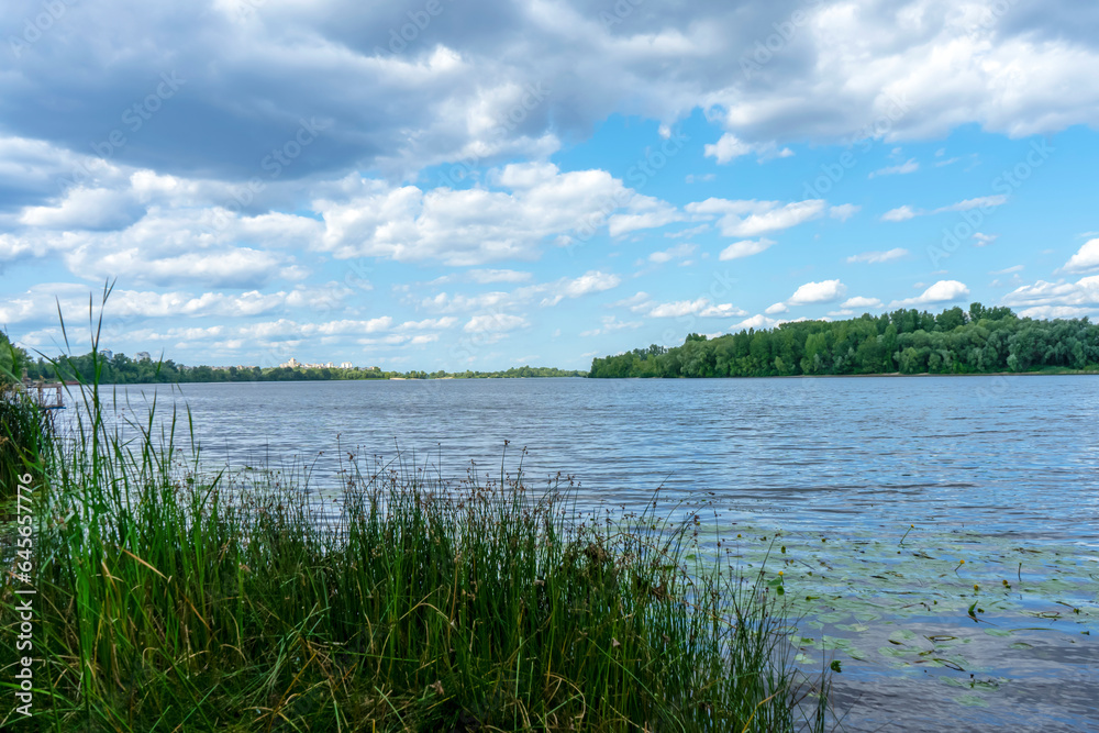 Panoramic view of the Dnipro river, Kyiv, Ukraine
Panoramic view of the Dnipro river, Kyiv, Ukraine