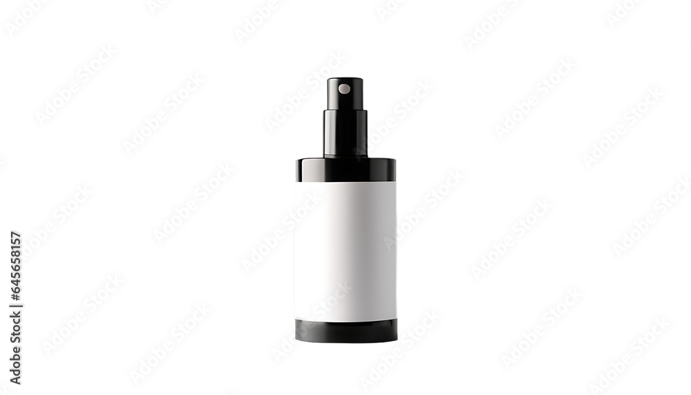 Scented glass bottle mockup design Isolated on white background Scented glass bottle mockup design Isolated on white background