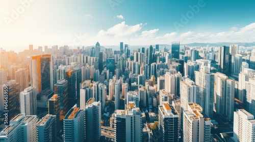 Skyscrapers, AI generated Image