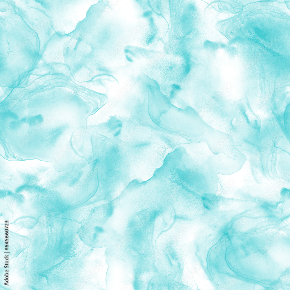 Abstract watercolor liquid stains luxury seamless background