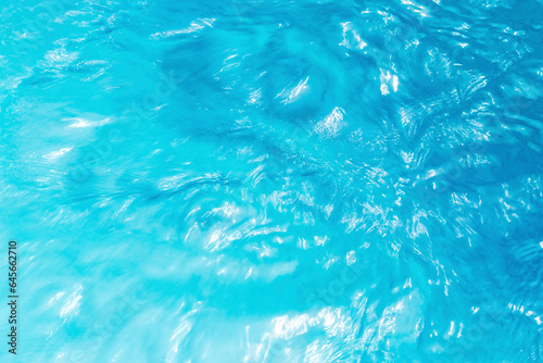 Fresh blue water, closeup