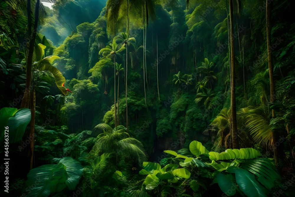 The enchanting and mysterious depths of the Southeast Asian tropical jungles The enchanting and mysterious depths of the Southeast Asian tropical jungles