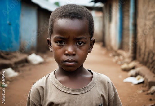 A Detailed View of a Young Boy