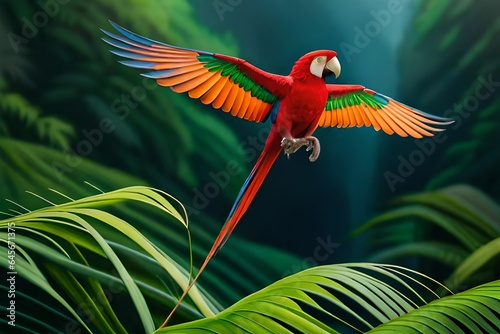 green winged macaw © David Kreuzberg