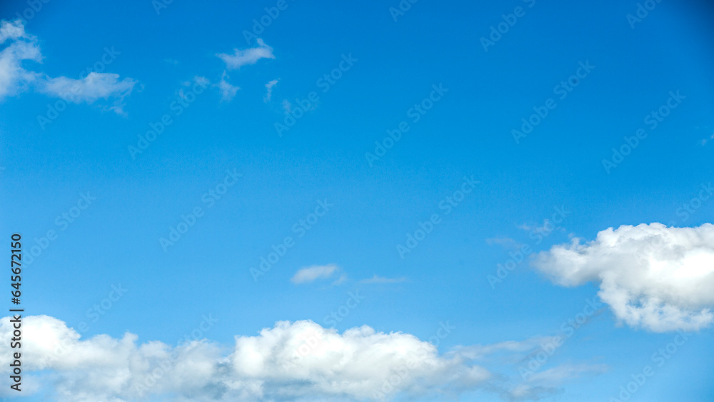 Clouds on the blue sky Clouds on the blue sky