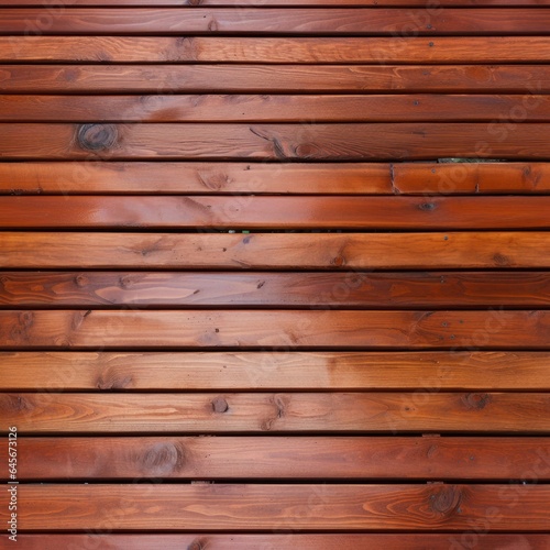 Wooden slats texture seamless pattern, Generative AI