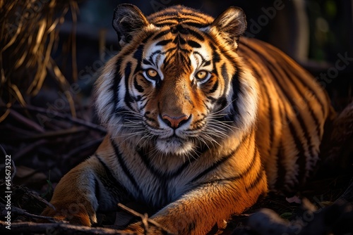 tiger in the wild