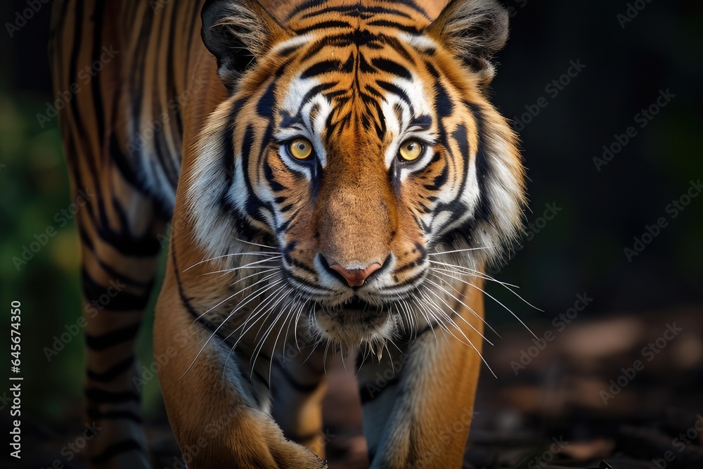 Fototapeta premium tiger in the wild