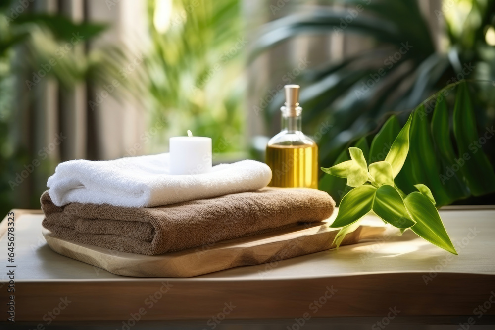Connecting with Nature: Towel and Soap Delight