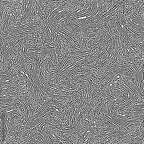 Seamless turing pattern. Organic looking Illustration. You can use these diffusion-reaction backgrounds as a print for textile, wrapping paper and so much more.Vector Formats 