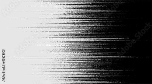 abstract smooth transition lines background design. Black isolated on white background. Editable design element. Vector Format 