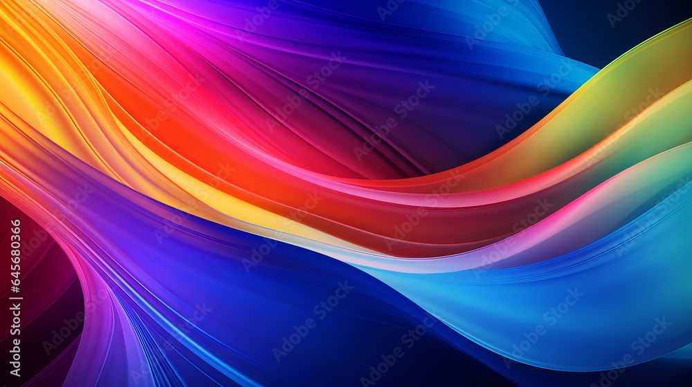 Rainbow Colorful Background Rainbow Colorful Background