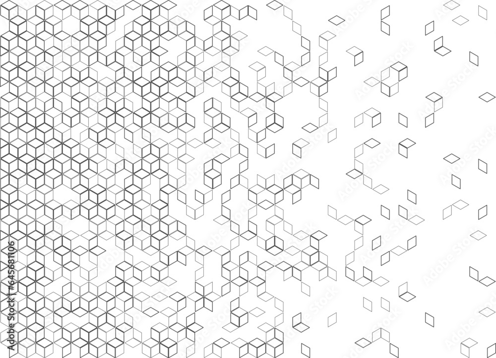 Seamless black and white background. Repeat rectangular. Abstract black and white geomatics patter diamond triangular square wallpaper background.
Vector Format. Design element 