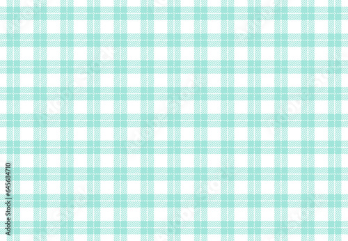 Delicate mint blue and white checkered pattern, interesting buffalo background with a more traditional, rustic or country flair, commonly used as a showcase for interior decor items or apparel designs