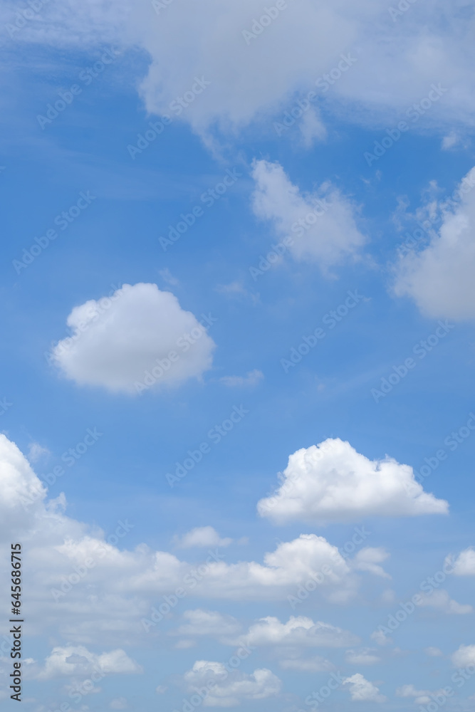 Fototapeta premium Cloud background. Nature background. View of Soft cloud daylight.