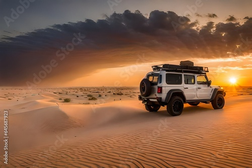safari in the desert