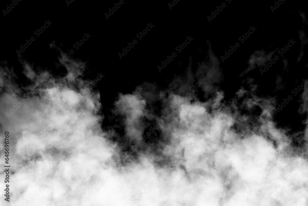 Biała chmura, dym - obrazy, fototapety, plakaty 