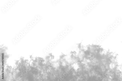 Biały dym, abstrakcja, chmury © markstudio2008