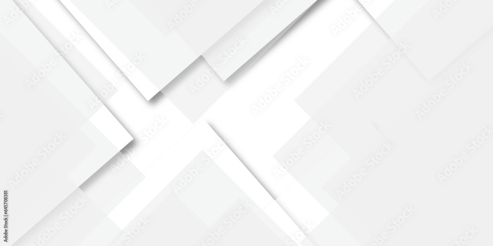 Abstract seamless modern white and gray color technology concept geometric line vector background. white triangle shapes layered in modern abstract pattern design. space design concept. Abstract seamless modern white and gray color technology concept geometric line vector background. white triangle shapes layered in modern abstract pattern design. space design concept.