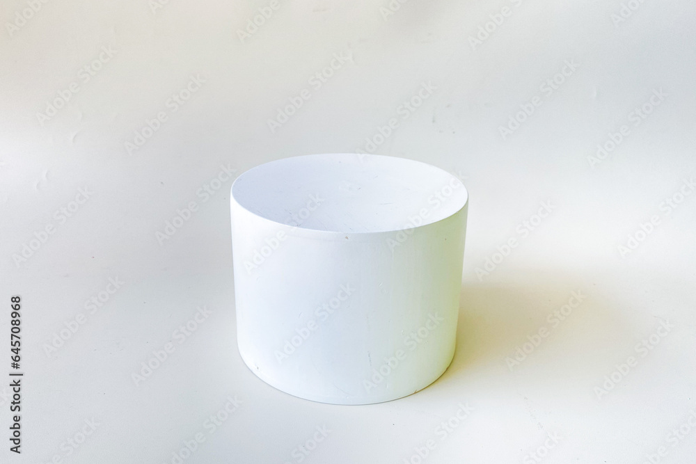 3d circle podium with white background 3d circle podium with white background