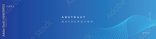 Linkedin banner abstract background, Linkedin header template