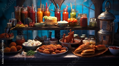 Food Photography, Streetfood , Delicious Dishes from all over the world, 16:9 © Christian