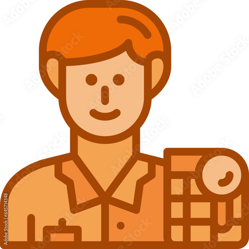 auditor two tone icon