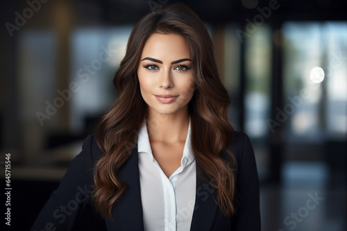 Generative AI picture portrait of amazing gorgeous office worker young woman Free Download Generative AI picture portrait of amazing gorgeous office worker young woman - GFXLoad