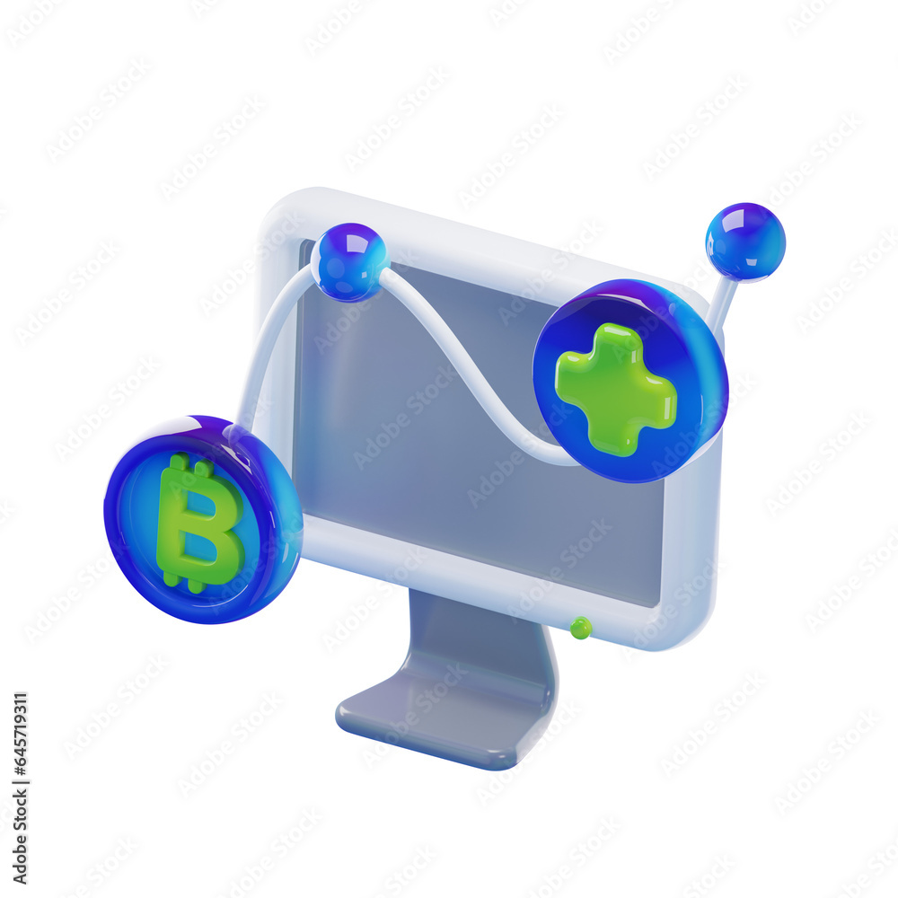Fototapeta premium Monitor