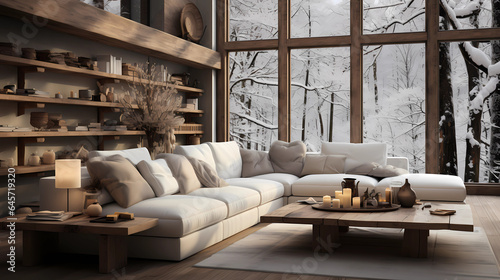 A modern and minimalist home interior design, apartment interior design, architecture, colorful design, minimalist, luxury, kitchen, living room