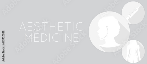 Light Aesthetic Medicine Background Illustration