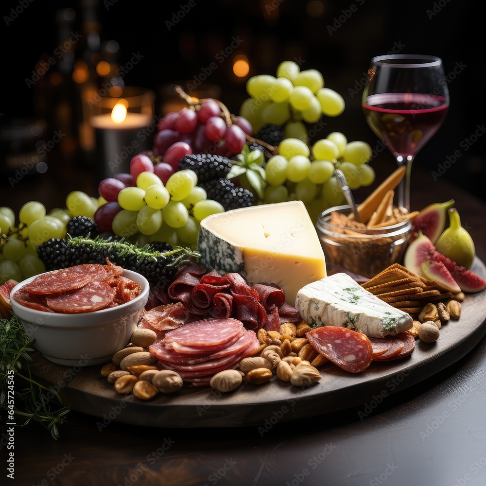 Traditional Thanksgiving Cheese Board