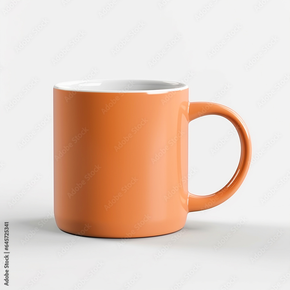 Cup mockup on isolated background - ai generative Cup mockup on isolated background - ai generative