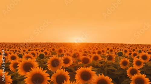 sunflowers in the sun