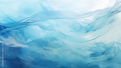abstract blue  water background with waves