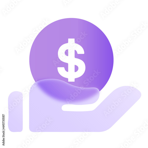 Payment Glassmorphism UI Icon Sign and Symbol Design Illustrator Png Svg	