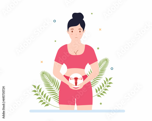 Female gynecological infertility endometriosis problem Gynecological disease.