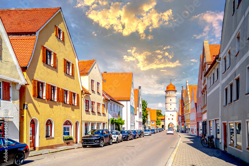 Altstadt von Nördlingen, Bayern, Deutschland 