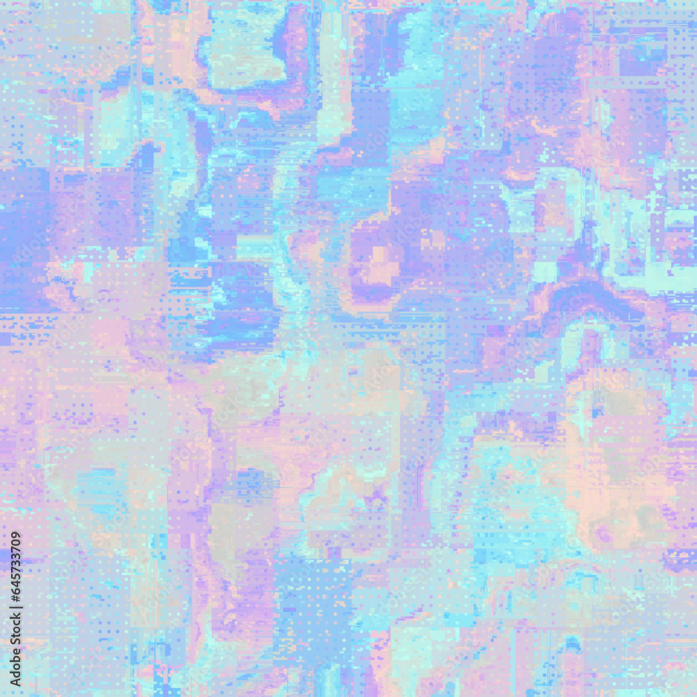 Vector image with imitation of grunge datamoshing texture. Vector image with imitation of grunge datamoshing texture.