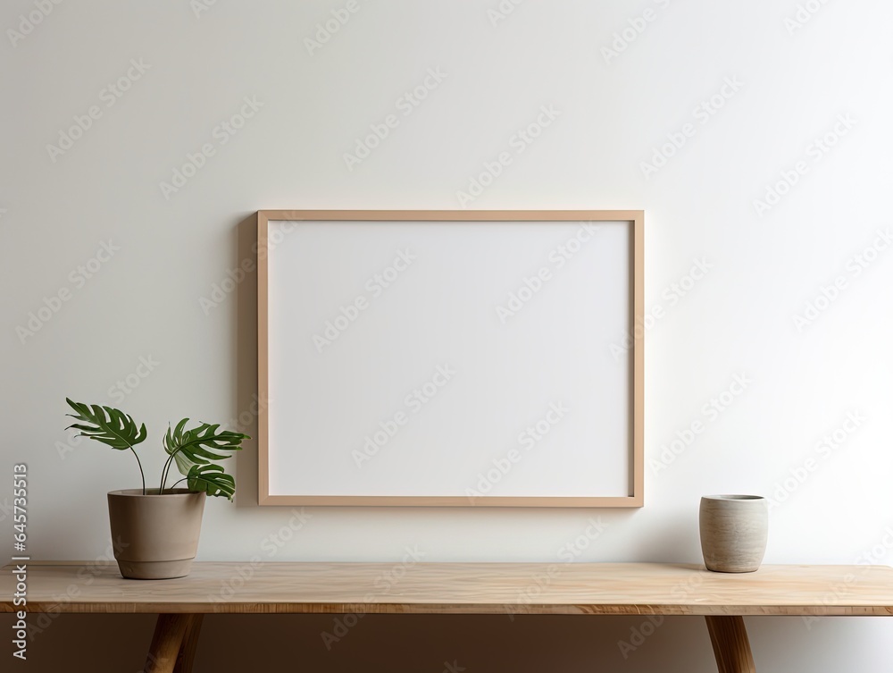hanging mock up poster frame on the wall for art print, photo, wall frame mockup hanging mock up poster frame on the wall for art print, photo, wall frame mockup