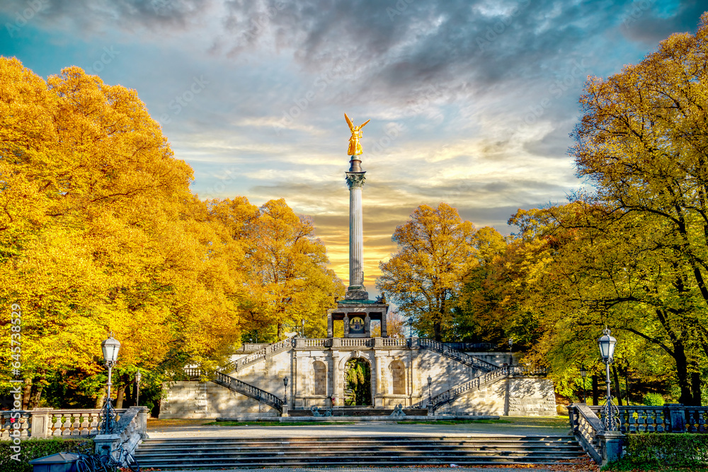 Obraz premium Friedensengel, München, Bayern, Deutschland
