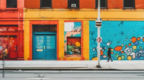 graffiti on the wall