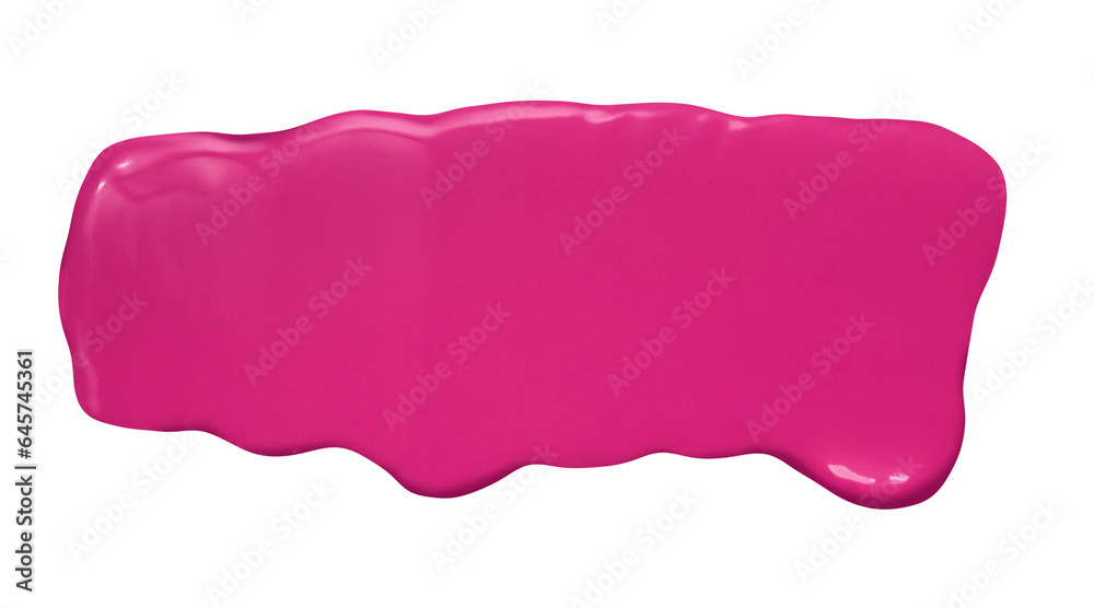 Color stroke of the paint brush isolated on background Color stroke of the paint brush isolated on background
