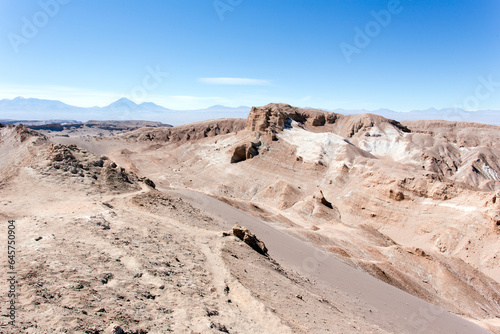 View of the famous moon valley