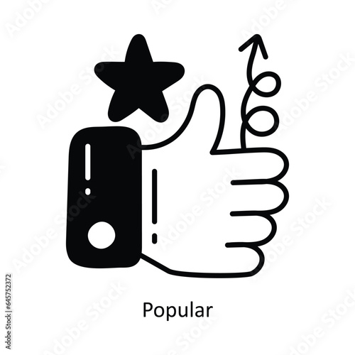 Popular doodle Icon Design illustration. Ecommerce and shopping Symbol on White background EPS 10 File