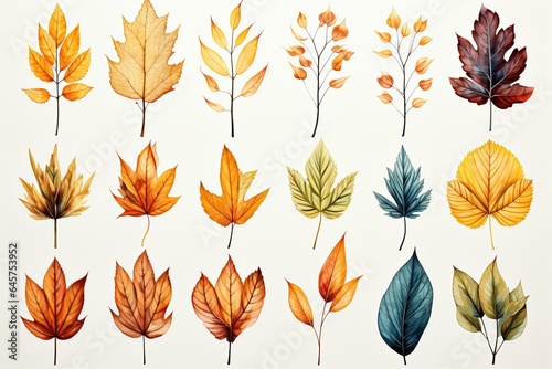 autumn leaves pattern