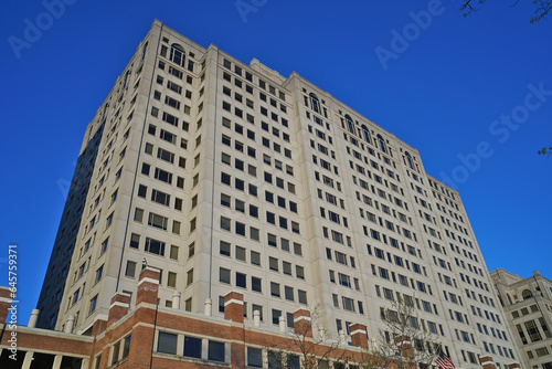 building in the city (14th street Washington DC, USA)