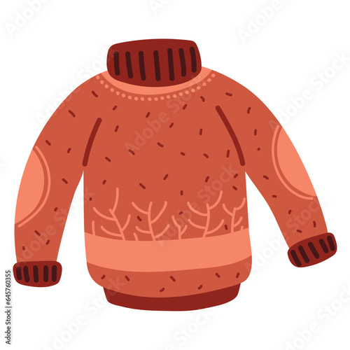 warm sweater icon